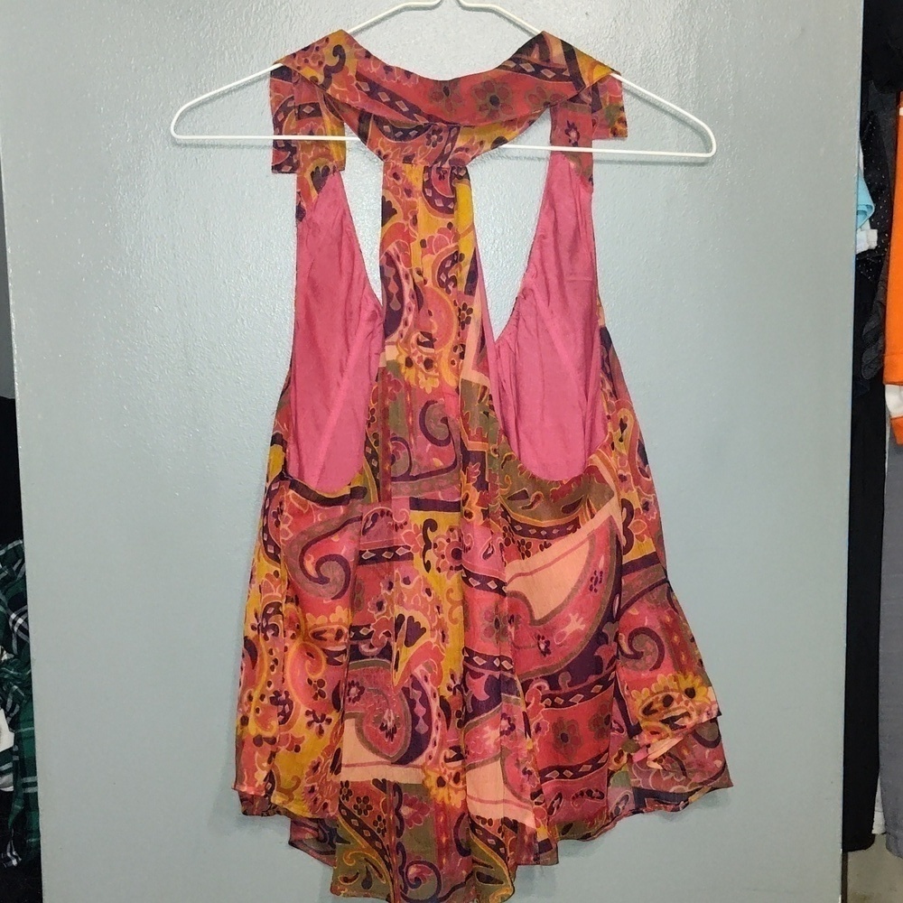 Free People Strawberry Print Meadow Combo size small - Picture 5 of 6
